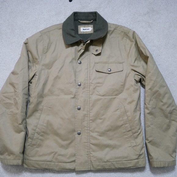 Taylor Stitch Deck Jacket in Khaki Dry Wax - Picture 2 of 8